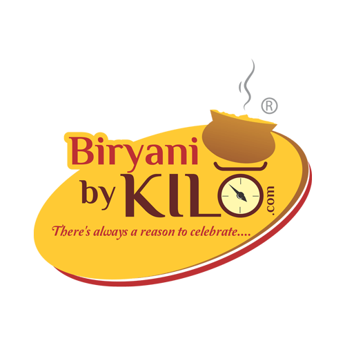 Top Food Startup in India Biriyanibykilo's logo design