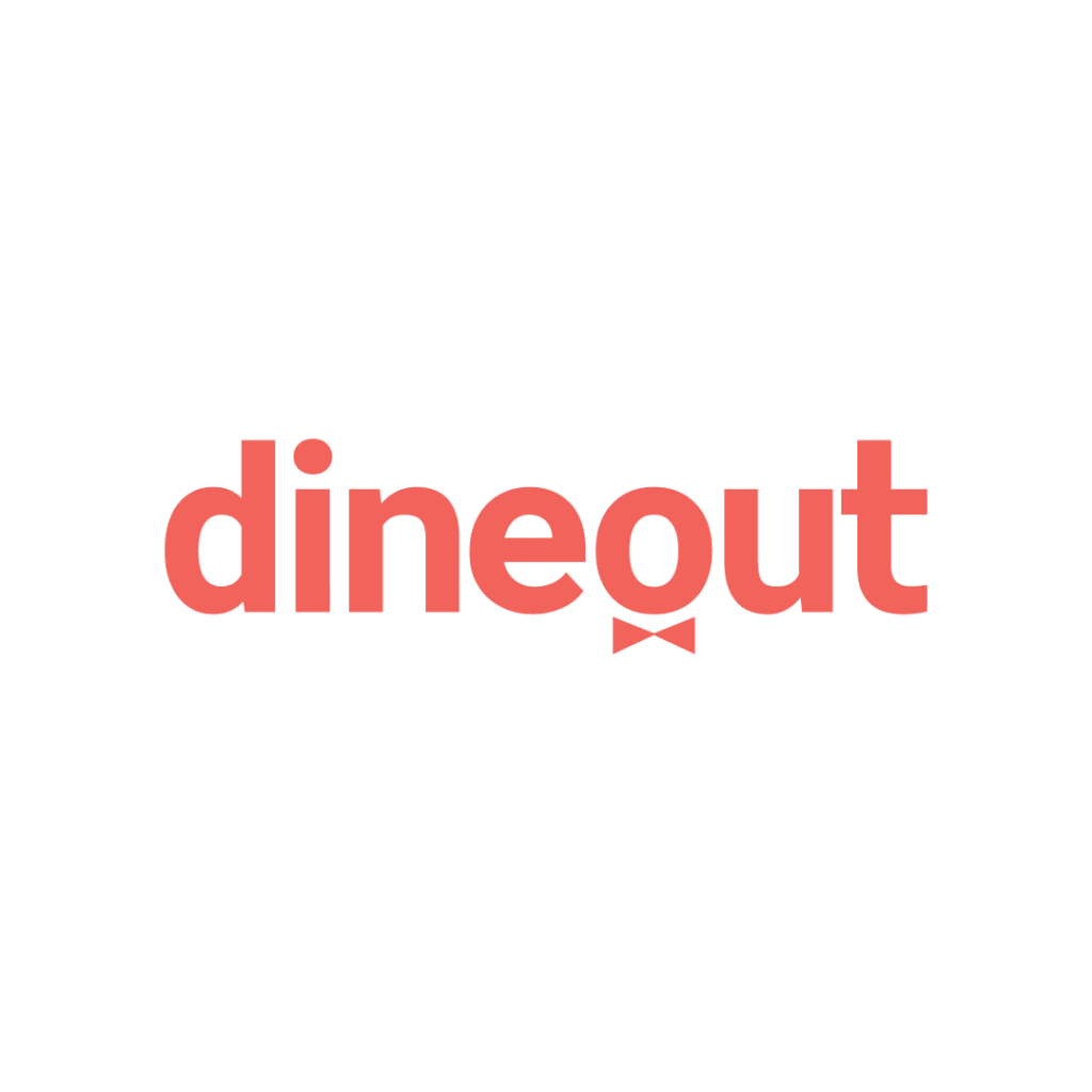 Top Food Startup in India dineout's logo design